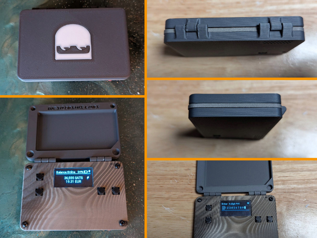 WeSatoshis Print-in-Place Case