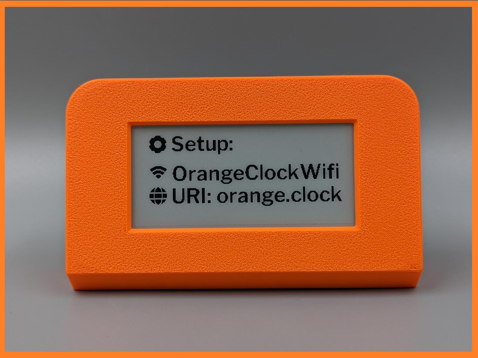 OrangeClock Enclosure