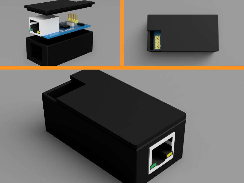W5500 Ethernet Module Enclosure